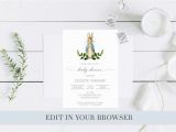 Peter Rabbit Nursery Wall Murals Minimal Peter Rabbit Baby Shower Invitation