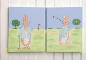 Peter Rabbit Nursery Wall Murals Peter Rabbit Downton Abbey Nursery Art Uni Beatrix by