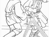 Phantom Menace Coloring Pages Jedi Knight Qui Gon Jinn Fighting A Duel with Darth Maul Coloring