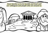 Pharisee and Tax Collector Coloring Page Unit 4 – the Parable Of the Pharisee and the Tax Collector