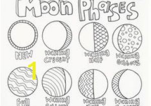 Phases Of the Moon Coloring Page Die 291 Besten Bilder Von Planeten
