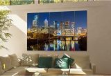 Philadelphia Skyline Wall Mural Amazon Philadelphia Skyline Wall Art Philadelphia