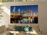 Philadelphia Skyline Wall Mural Amazon Philadelphia Skyline Wall Art Philadelphia