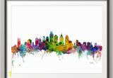 Philadelphia Skyline Wall Mural Philadelphia Skyline Philadelphia Pennsylvania Cityscape