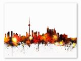 Philadelphia Skyline Wall Mural toronto Canada Skyline Wall Mural Products