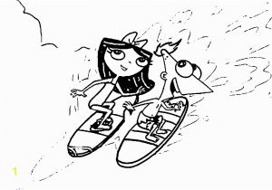 Phineas and Ferb Coloring Pages isabella isabella Phineas and Ferb Coloring Page Wecoloringpage 167