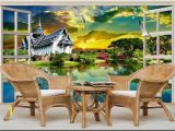 Photo Wall Mural forest Custom Murals Wallpaper 3d Mural Wallpapers 3d Idyllic Scenery forest southeast asia Style 3d Stereo Hd Tv Background Wall Papers Excellent
