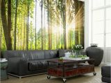 Photo Wall Mural forest Wall Mural forest Creates A Stylish Ambience In the