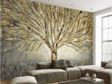 Photographic Wall Murals Home Decor Wall Papers 3d Embossed Tree Wall Painting Wall