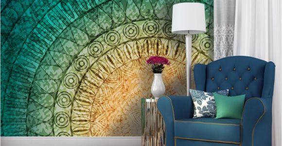 Photographic Wallpaper Murals A Mural Mandala Wall Murals and Photo Wallpapers Abstraction Photo