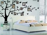 Picture Frame Wall Mural Family Diy Tree Flying Birds Tree Wall Stickers