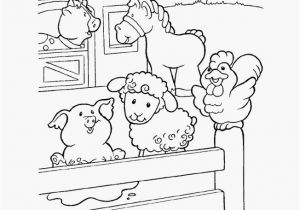 Pig On A Farm Coloring Page Pig A Farm Coloring Page Farm Animal Coloring Page Barn Yard Pigs