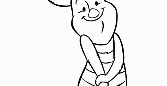 Piglet From Winnie the Pooh Coloring Pages Winnie the Pooh and Piglet Coloring Pages Coloring Home