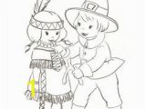 Pilgrim and Indian Coloring Pages 4532 Best Coloring Pages Images In 2020