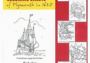 Pilgrim and Indian Coloring Pages Historical Coloring Sheets Of Plymouth In 1620 Historical