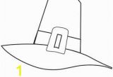 Pilgrim Hat Coloring Page Printable Thanksgiving Coloring Pages Pilgrim Hat Via