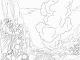 Pillar Of Cloud and Fire Coloring Pages Pillar Of Fire and Cloud Super Coloring