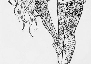 Pin Up Girl Coloring Pages for Adults 7 Best Coloring Images On Pinterest
