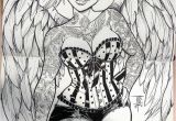 Pin Up Girl Coloring Pages for Adults Victoria S Secret Model Mercy by Muglo On Deviantart In