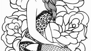 Pin Up Girl Coloring Pages Pin Auf Alles