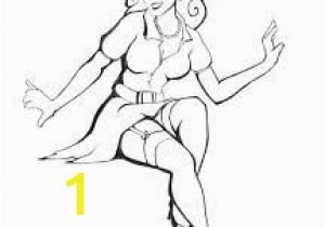 Pin Up Girl Coloring Pages Pin On Tattoos