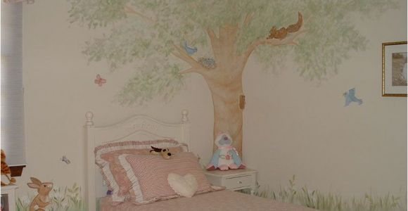 Pin Up Girl Wall Mural Tree Picket Fence Murals