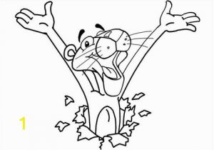 Pink Panther Coloring Pages Free Here Es Pink Panther Coloring Page