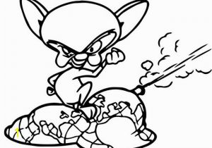 Pinky and the Brain Coloring Pages Best Funny Brain Coloring Page Of Pinky and the Brain