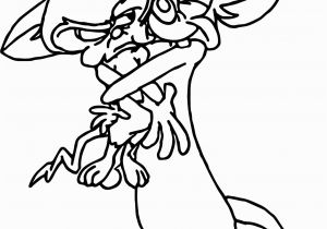 Pinky and the Brain Coloring Pages Nice Pinky and the Brain Animaniacs Coloring Page