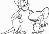 Pinky and the Brain Coloring Pages Pinky and the Brain Colouring Page