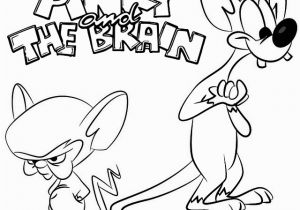 Pinky and the Brain Coloring Pages Pinky and the Brain Kids Wb Coloring Page