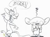 Pinky and the Brain Coloring Pages Pinky Y Cerebro Para Dibujar Pintar Colorear E Imprimir