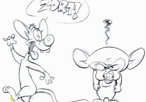 Pinky and the Brain Coloring Pages Pinky Y Cerebro Para Dibujar Pintar Colorear E Imprimir