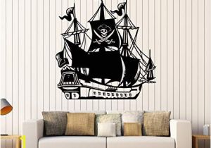 Pirate Ship Full Wall Mural Amazon Wall Stickers Vinyl Decal Ship Pirates Jolly