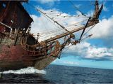 Pirate Ship Wall Mural Murals Caribbean Pirate Ship Background Wallpaper W