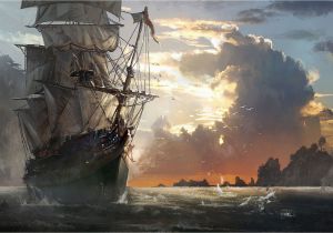 Pirate Ship Wall Murals Ghost Pirate Ship Wallpapers Hd Pirates In 2019