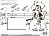 Pistol Pete Coloring Page Oklahoma Coloring Pages