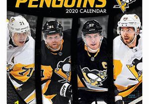Pittsburgh Penguins Wall Murals Turner Licensing Monthly Wall Calendar 12" X 12" Pittsburgh Penguins 2020 Item