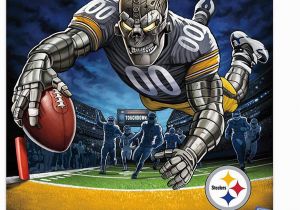 Pittsburgh Steelers Wall Murals Trends International Nfl Pittsburgh Steelers End Zone Mount Wall Poster 22 375" X 34" Poster & Mount Bundle