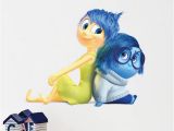 Pixar Wall Murals 3d Movie Cartoon Wall Stickers Inside Out Riley Wall Decals Diy