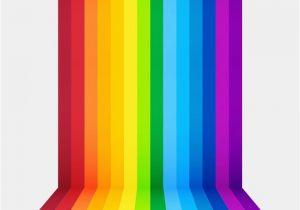 Pixers Wall Murals Reviews Rainbow Perspective Background Wall Mural Vinyl