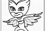 Pj Mask Coloring Pages Free Printable ð¨ Colour In Owlette From Pj Masks Kizi Free Coloring