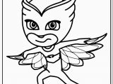 Pj Mask Coloring Pages Free Printable ð¨ Colour In Owlette From Pj Masks Kizi Free Coloring