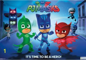 Pj Mask Wall Mural Pj Masks Hero Poster Premium Unframed