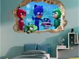 Pj Mask Wall Mural Pj Masks Wall Sticker Wall Decal Stickers Children Kids 3d Art Wall Decals 50cmx70cm Pj Masks Wall Decals Pj Masks Wall Decals