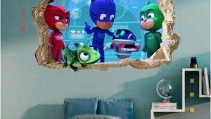 Pj Mask Wall Mural Pj Masks Wall Sticker Wall Decal Stickers Children Kids 3d Art Wall Decals 50cmx70cm Pj Masks Wall Decals Pj Masks Wall Decals