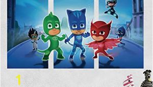 Pj Masks Wall Mural Amazon Pj Masks Gekko Catboy Owlette Battle 3d Sticker