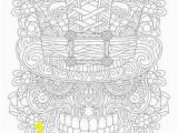 Plain Skull Coloring Pages 252 Best Skulls Images