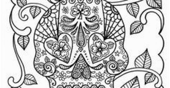 Plain Skull Coloring Pages 252 Best Skulls Images