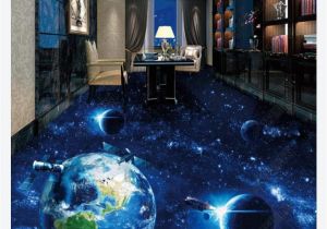 Planet Earth Wall Mural 3d Custom Self Adhesive Waterproof Photo Floor Mural Wallpaper Universe Galaxy Earth 3d Bathroom Living Room Floor Tiles